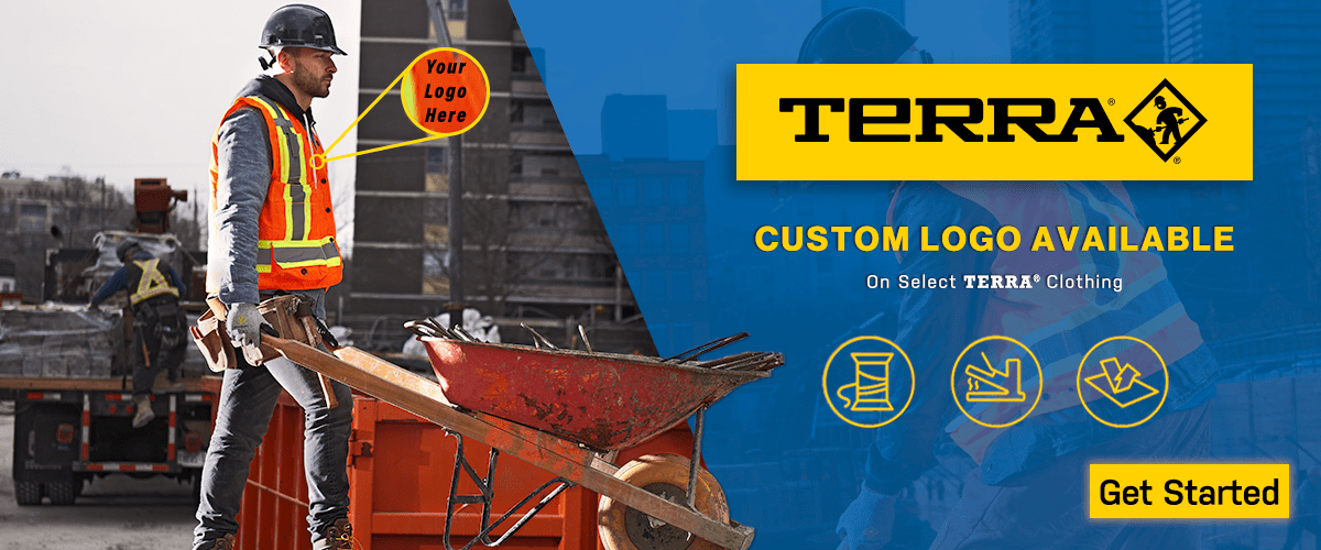 Customize your TERRA apparel today!